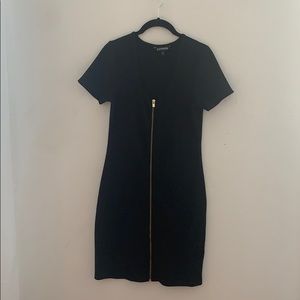 Express Zip Up Midi Dress